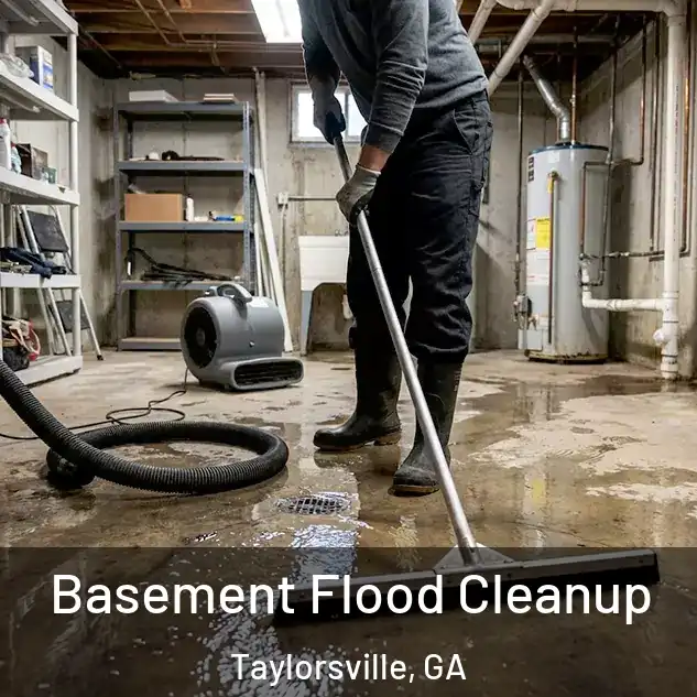  Basement Flood Cleanup Taylorsville, GA