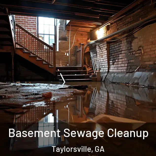  Basement Sewage Cleanup Taylorsville, GA