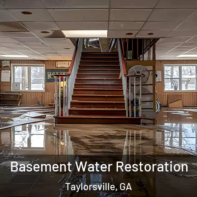  Basement Water Restoration Taylorsville, GA