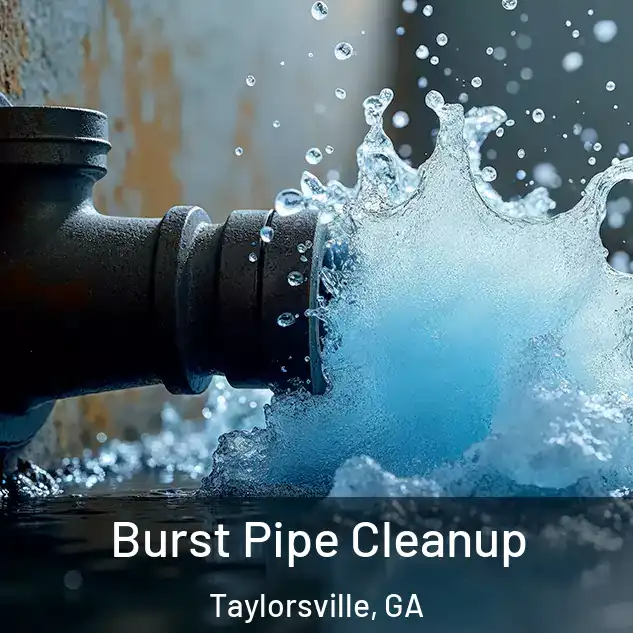  Burst Pipe Cleanup Taylorsville, GA