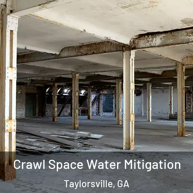  Crawl Space Water Mitigation Taylorsville, GA