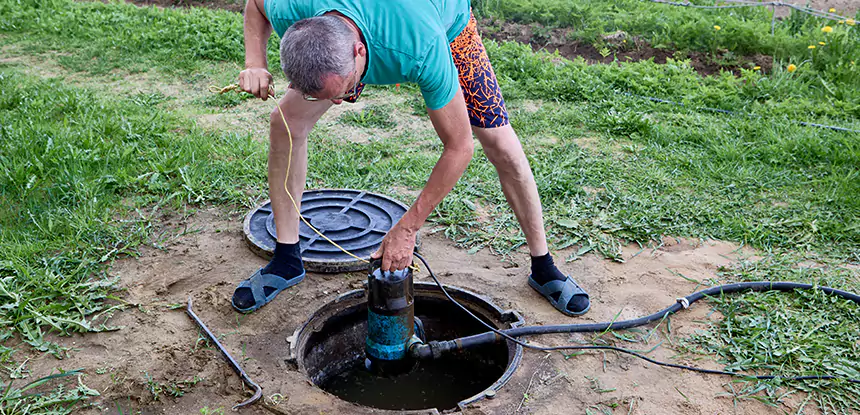 Outdoor Sewage Cleanup in Taylorsville