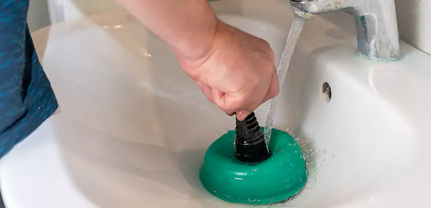 Sink Standing Water Blockage Removal in Taylorsville