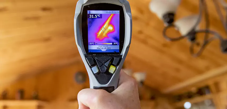 Infrared Camera Roof Leak Detection in Taylorsville