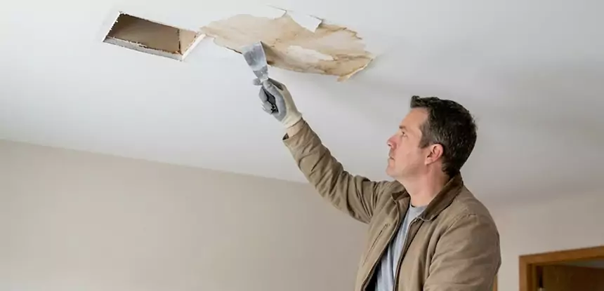 Dry Ceiling After Water Leak in Taylorsville