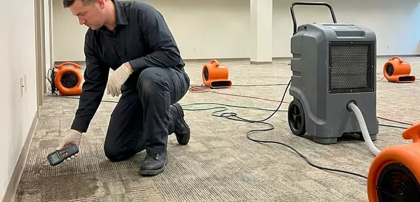 Drying Carpet Padding After Flood in Taylorsville