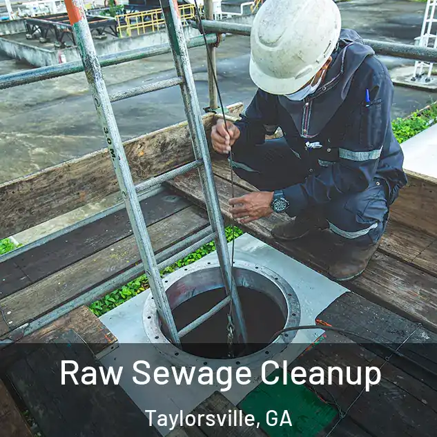  Raw Sewage Cleanup Taylorsville, GA