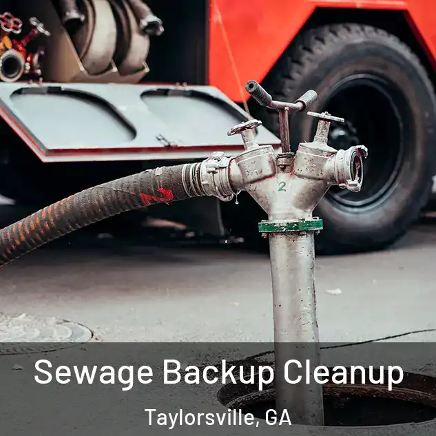  Sewage Backup Cleanup Taylorsville, GA