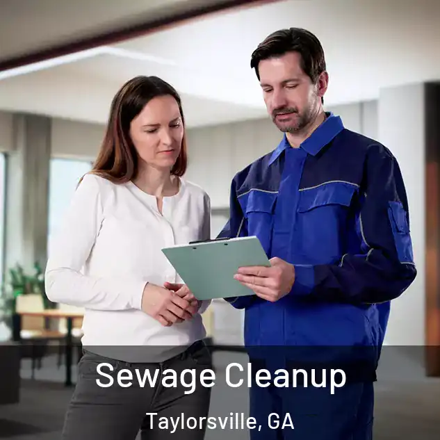  Sewage Cleanup Taylorsville, GA