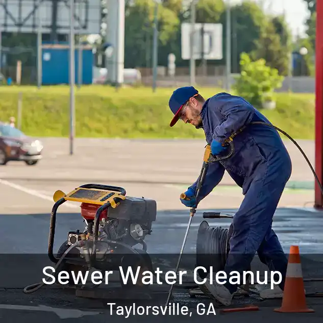  Sewer Water Cleanup Taylorsville, GA