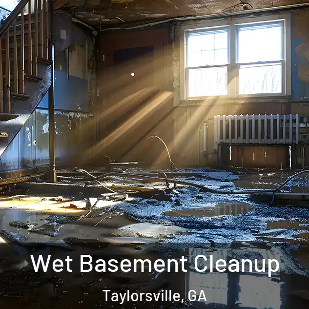  Wet Basement Cleanup Taylorsville, GA